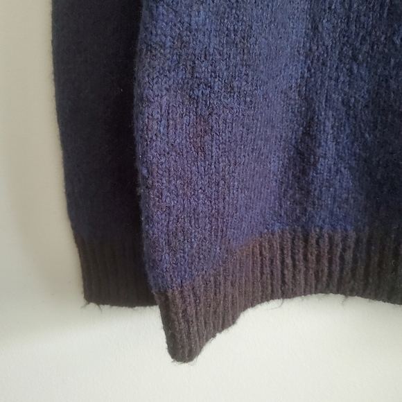 Jessica Medium Grey Navy Black Pullover Sweater - Picture 6 of 9